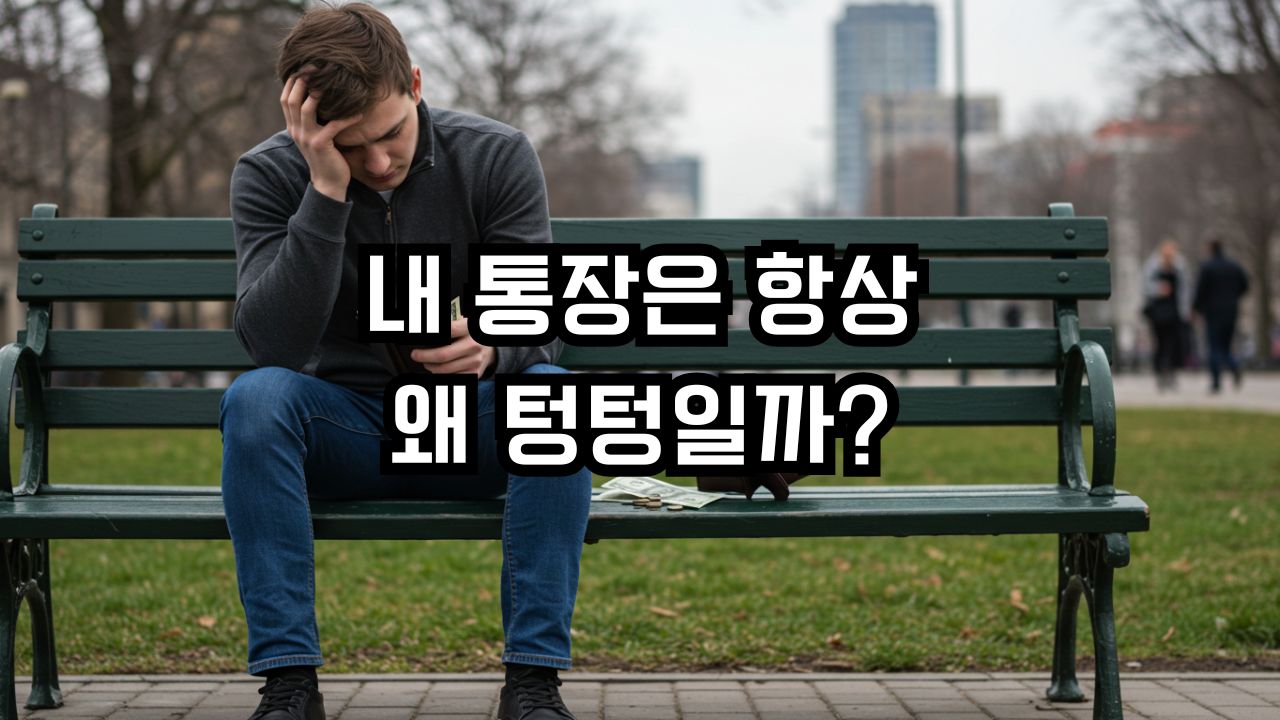 내 통장은 항상 왜 텅텅일까
