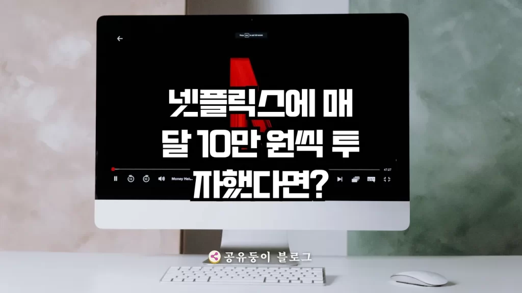 넷플릭스에 매달 10만 원씩 투자했다면? 실제 데이터로 본 수익 시뮬레이션