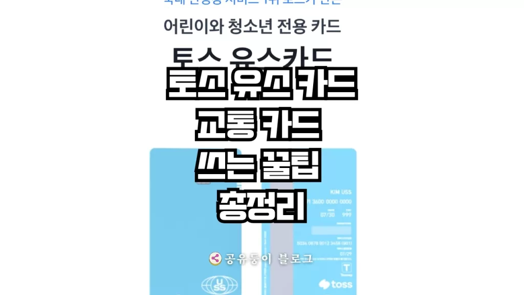 토스 유스 카드 교통 카드 – 충전부터 사용법, 수수료 없이 쓰는 꿀팁 총정리